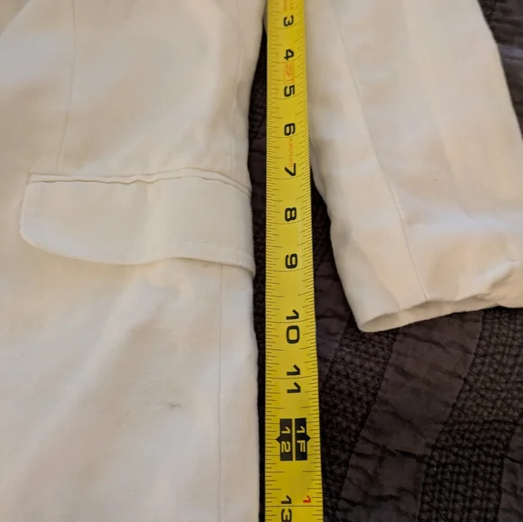 J. Crew White Linen School Boy Blazer 6 - Picture 11 of 13